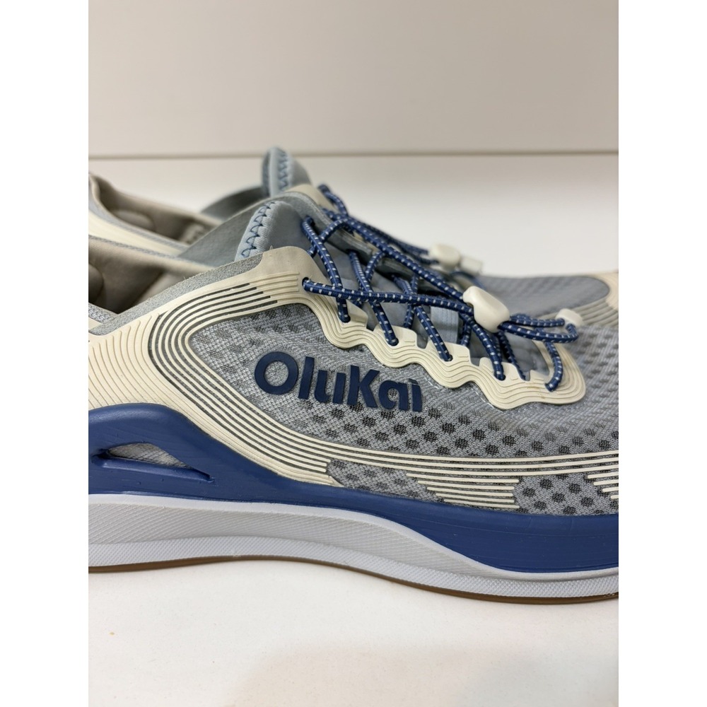 OluKai 'Ahi Performance Marine Shoes Quick-Dry Fishing Ash/Sterling Men's 9.5 - Picture 5 of 9